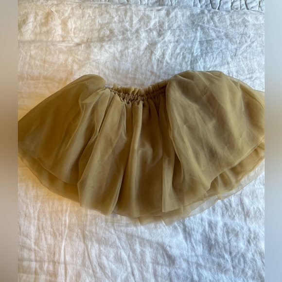 Jamie Kay Champagne tulle skirt 2Y NWT - Picture 3 of 3